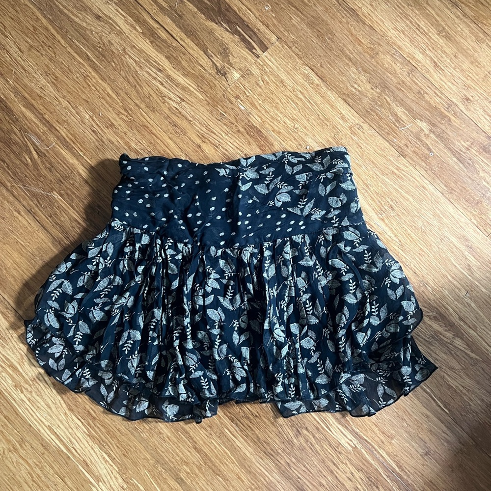 isabel marant etoile flirty mini skirt